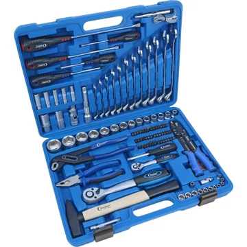 Condor  Szerszámkoffer 105db-os 1/4"+1/2"  4-32mm