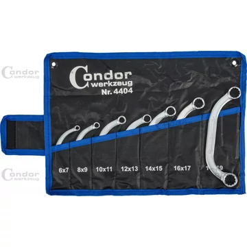 Condor Csillagkulcs önindítóhoz C alakú 7db-os 6-19mm