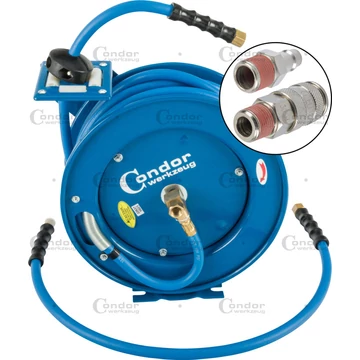 Condor  DL tömlő ø10mm x 15m, automata. Feltekerés, gyorscsatlakozás