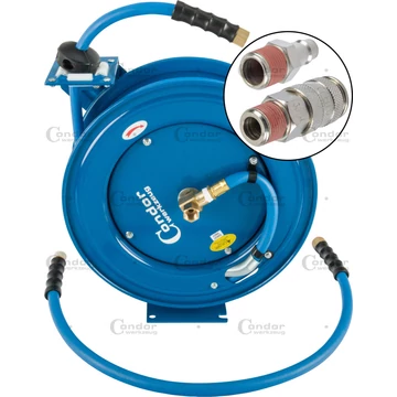 Condor  DL tömlő ø13mm x 15m, automata. Feltekerés, gyorscsatlakozás