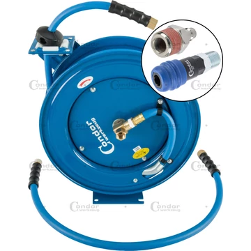 Condor  DL tömlő ø13mm x 15m, automata. Roll-up, 2 fokozatú kuplung