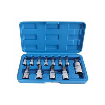 Satra Torx plus bit dugókulcs készlet 1/4″, 3/8″, 1/2″ 12 részes