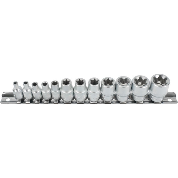 Condor Dugófej készlet 1/4"+1/2" E profil E4-20 12db-os