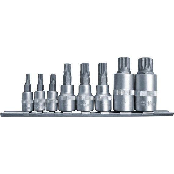 Condor Bit készlet 1/4"+3/8"+1/2",M4-16 XZN