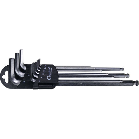 Condor Imbusz készlet gömb véggel 1.5-10mm