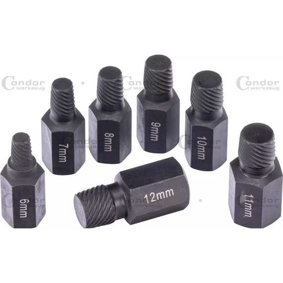 Condor Csavarkihajtó készlet, 7 részes, M6-12