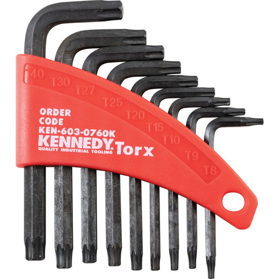Kennedy TORX KULCS KÉSZLET MŰA. TÁROLÓ TOKBAN (9 DB-OS)