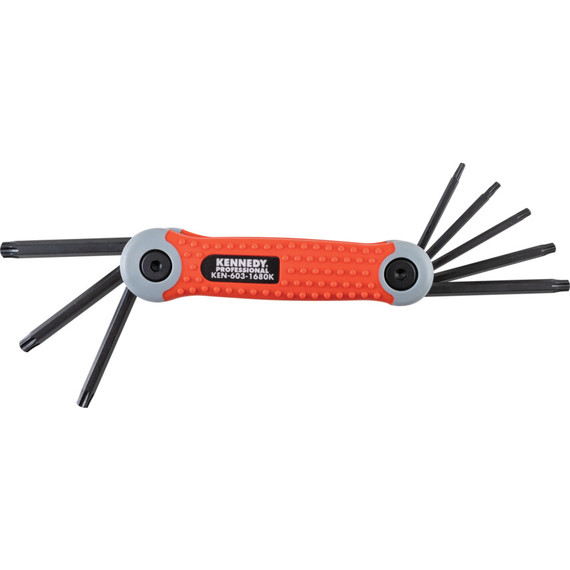 Kennedy TORX KULCS KÉSZLET PRO-TORQ ZSEBKÉS TÍPUSÚ T9-T40 (8 DB-OS)