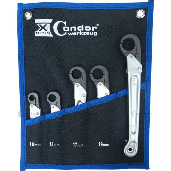 Condor  Racsnis nxitható csillagkucs készlet 10-22mm 5db