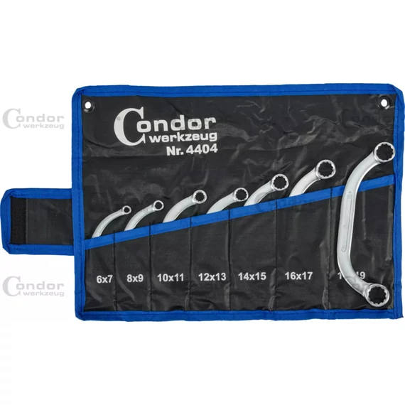 Condor Csillagkulcs önindítóhoz C alakú 7db-os 6-19mm