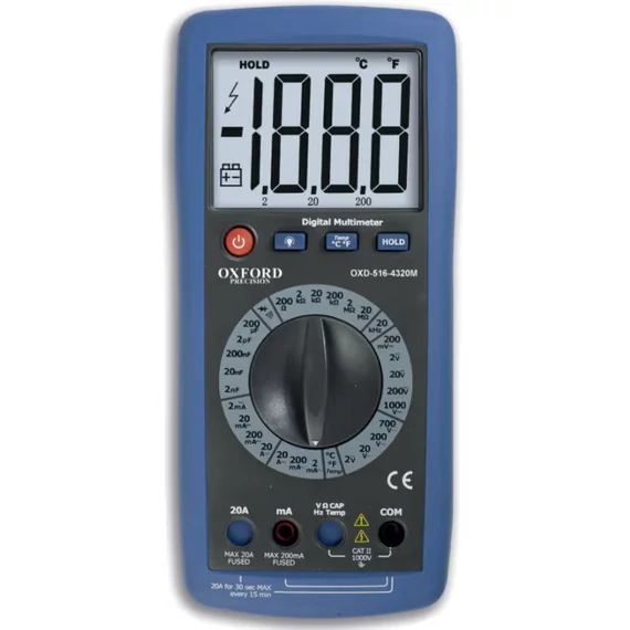 Oxford NAGY PONTOSSÁGÚ DIGITÁLIS MULTIMÉTER