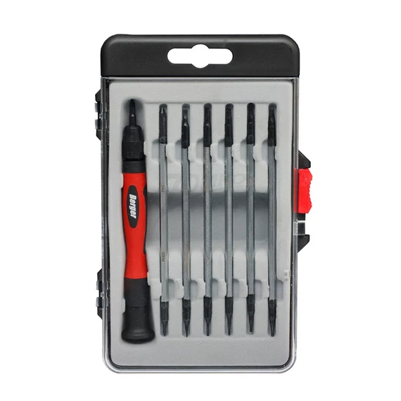 BERGER Műszerész csavarhúzó készlet 14in1 7+1r. CrV