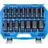 Condor 16 részes gépi dugókészlet, 1/2", CrMo, hosszú, hatszögletű 10-32 mm